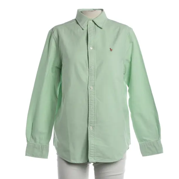 Bluse, in Hellgrün, Baumwolle, Polo Ralph Lauren