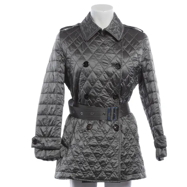 Mid-Season Coat, in Gray, Polyester, MooRER