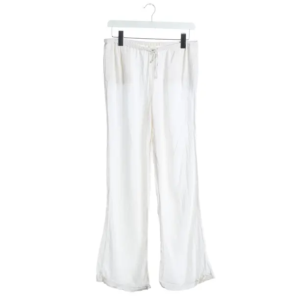 Pantaloni da jogging, in Beige, Lino, Juvia