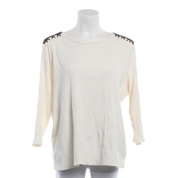 Bluse, in Cream, Baumwolle, Lauren Ralph Lauren
