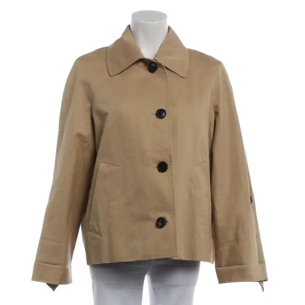 Mid-Season Jacket, in Brown, Cotton, Marni