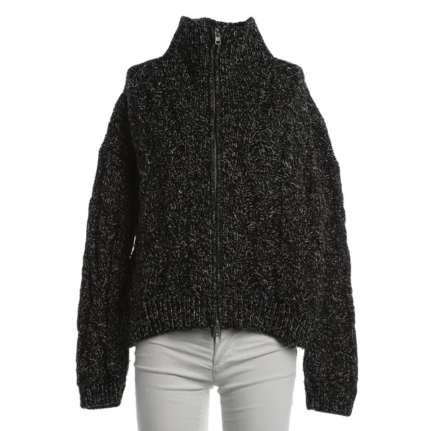Cardigan, in Black, Wool, Closed