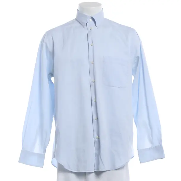 Camicia, in Azzurro, Cotone, Armani Collezioni
