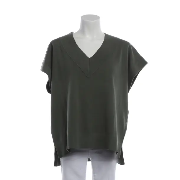 Shirt, in Dark Green, Wool, Windsor