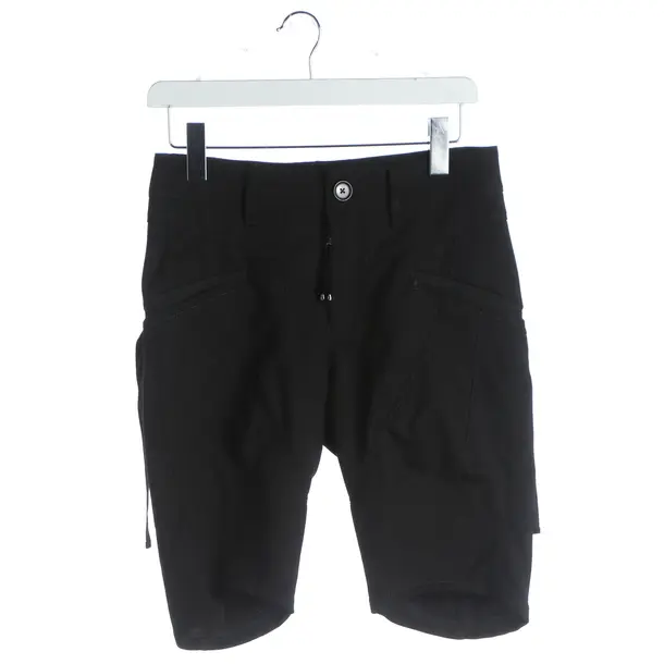 Bermuda Shorts, in Black, Wool, High Use