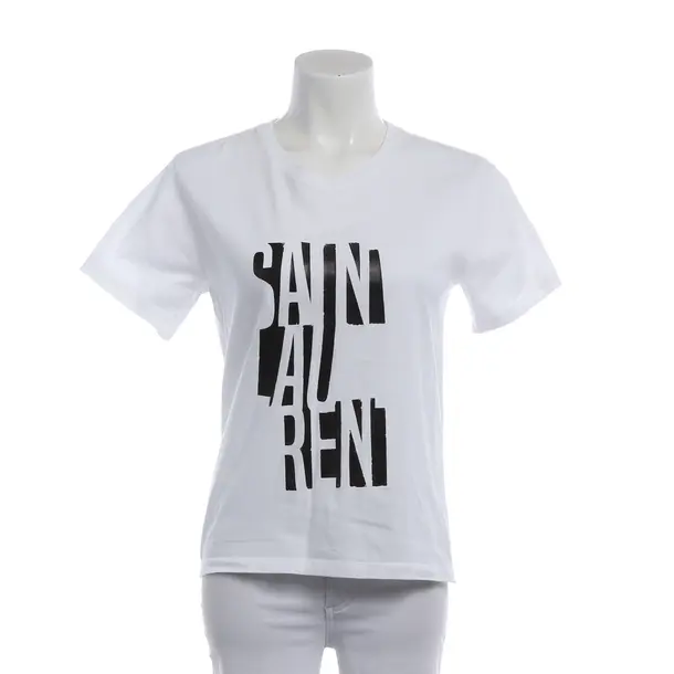 Camicia, in Bianco, Cotone, Saint Laurent