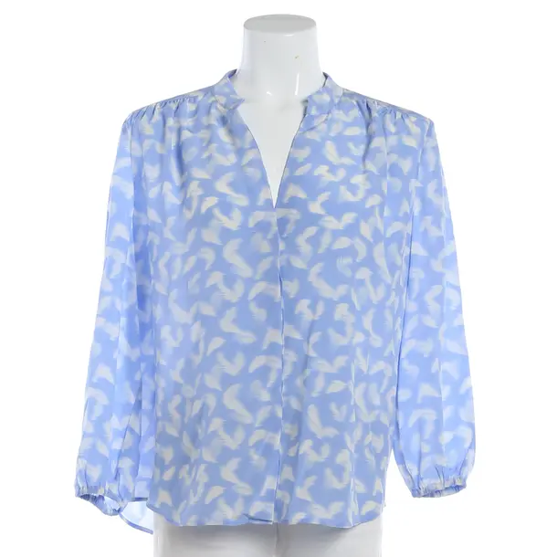 Blouse, in Blue, Viscose, Hugo Boss Black Label