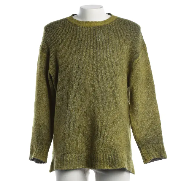 Jumper, in Olive Green, Cotton, Avant Toi
