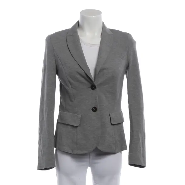 Blazer, in Gray, Viscose, Marc Cain