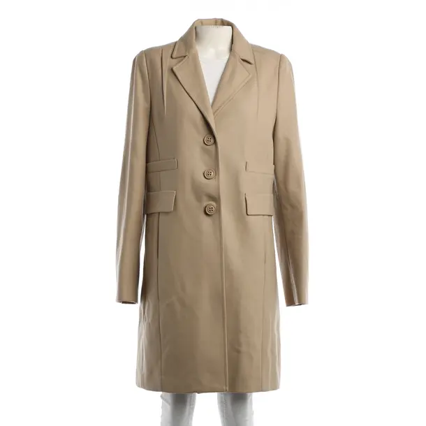 Mid-Season Coat, in Light Brown, Wool, Twin Set