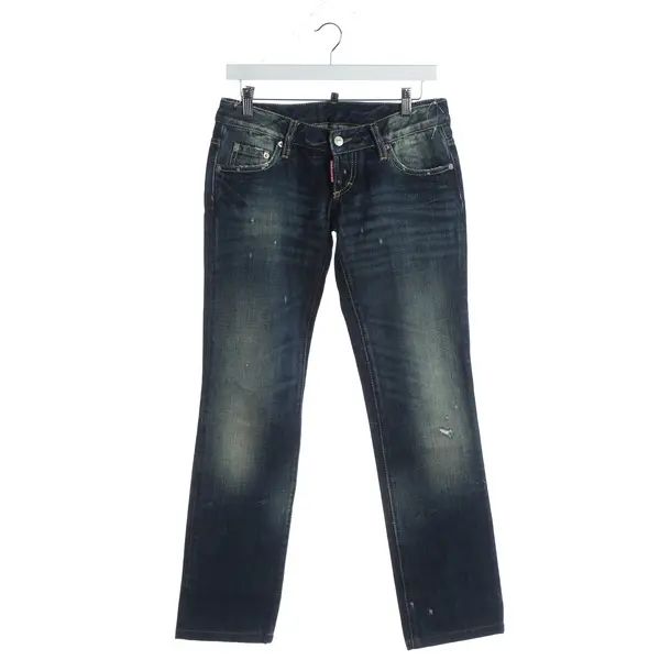 Straight Fit Jeans, in Blue, Cotton, Dsquared