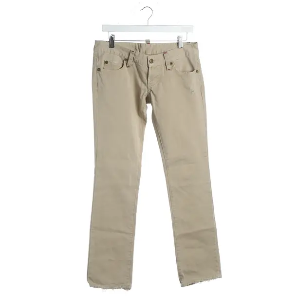 Straight Fit Jeans, in Nude, Cotton, Dsquared