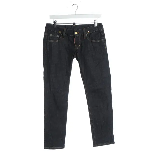 Jeans Straight Fit, in Navy, Baumwolle, Dsquared
