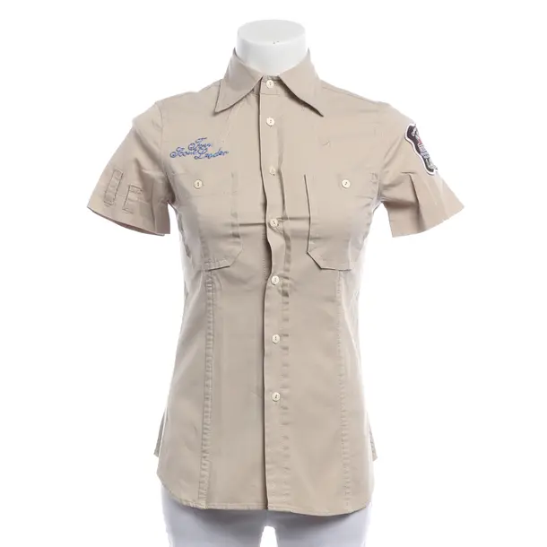Blouse, in Beige, Cotton, Dsquared