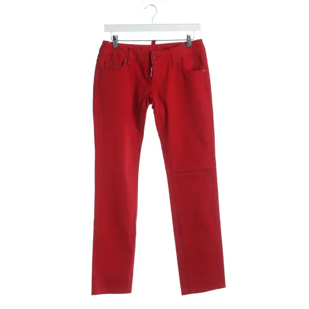 Jeans Straight Fit, in Rot, Baumwolle, Dsquared
