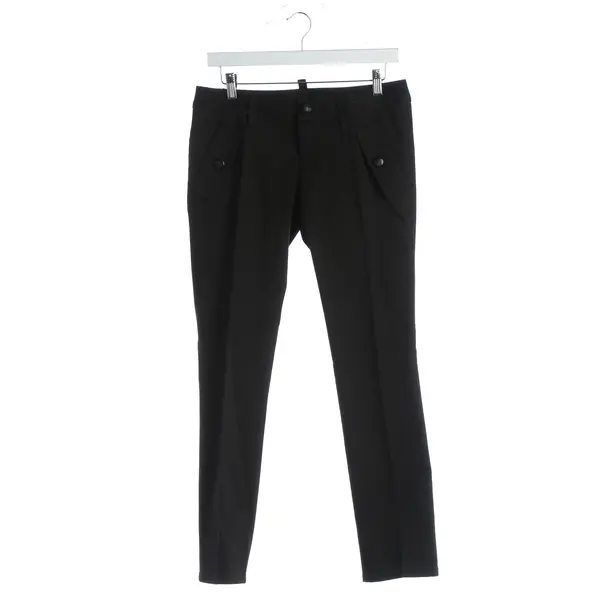 Pants, in Black, Cotton, Dsquared