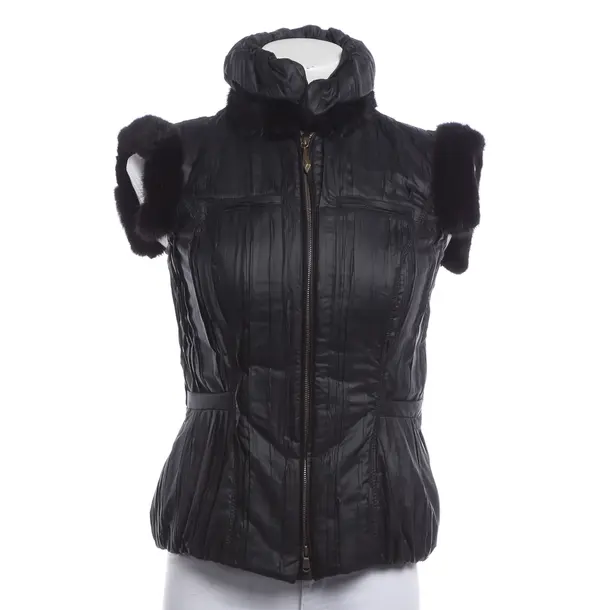 Weste, in Schwarz, Polyester, cavalli CLASS