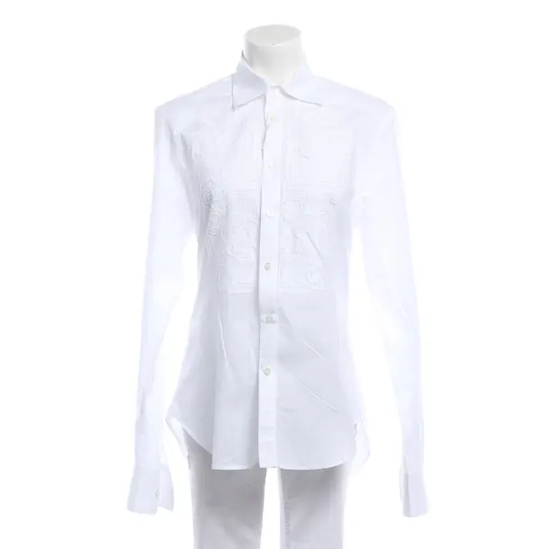 Blouse, in White, Cotton, Ermanno Scervino