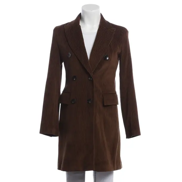 Mid-Season Coat, in Brown, Cotton, Circolo 1901