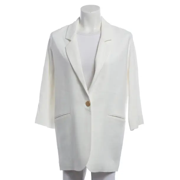 Blazer, in Weiß, Viskose, Tagliatore