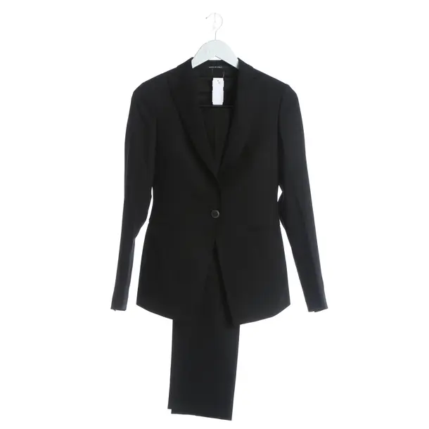 Pantsuit, in Black, Polyester, Tagliatore