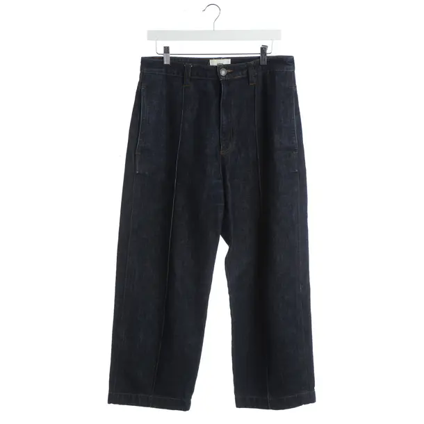 Jeans Boyfriend, in Blau, Baumwolle, Ami Paris