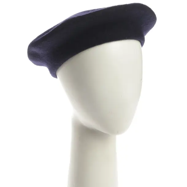 French Beret, in Navy, Wool, Maison Martin Margiela