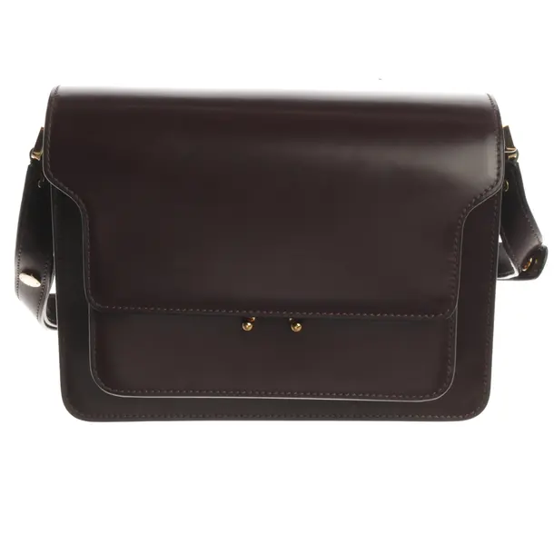 Borsa a cinture a tracolla, in Bordeaux, Pelle, Marni