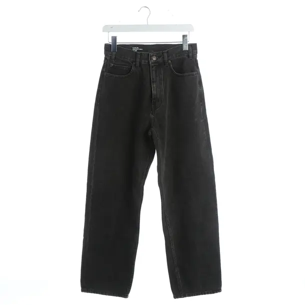 Jeans Boyfriend, in Grau, Baumwolle, Céline