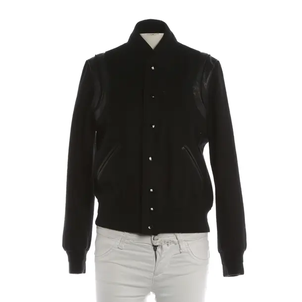 Giacca bomber, in Nero, Lana, Saint Laurent