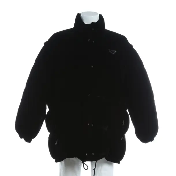 Winterjacke, in Schwarz, Viskose, Prada