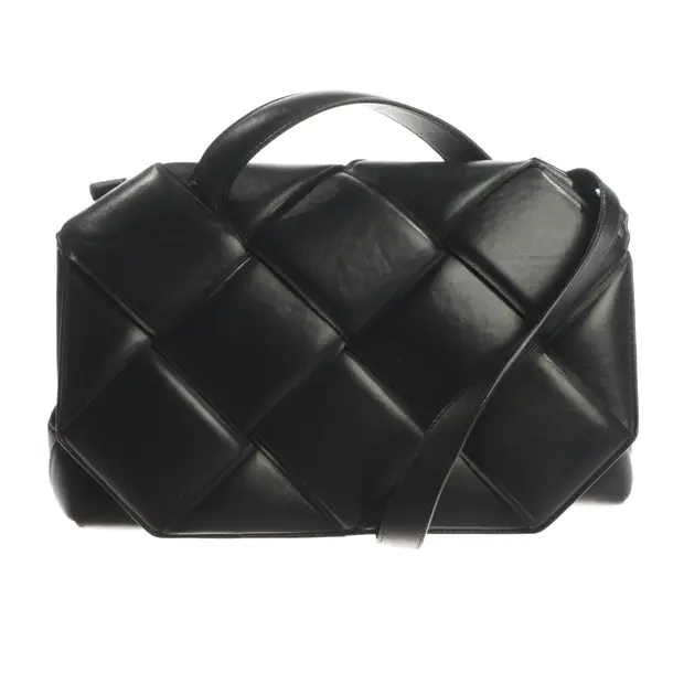 Handbag, in Black, Leder, Bottega Veneta