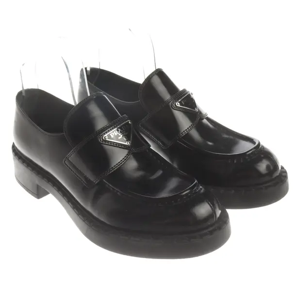 Mocassini, in Nero, Prada