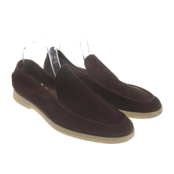 Loafers, in Dunkelbraun, Loro Piana