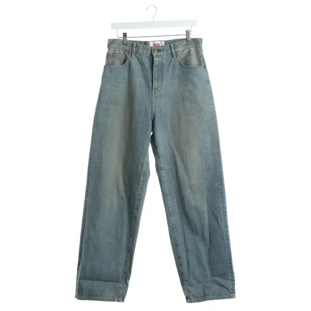 Boyfriend Jeans, in Green, Cotton, Junya Watanabe