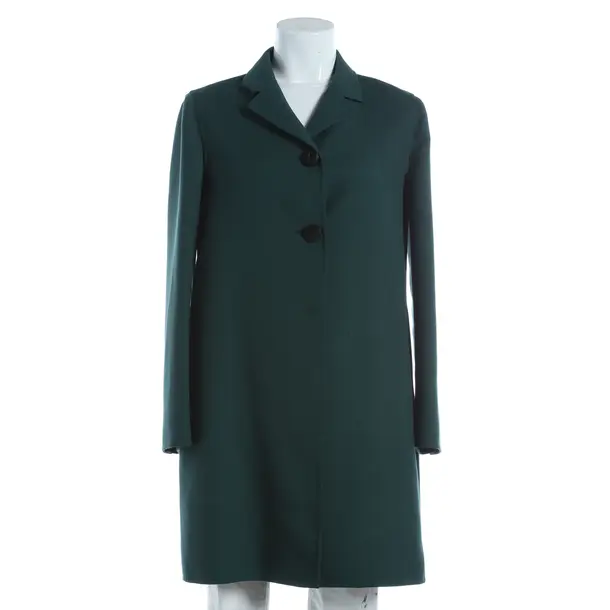 Summer Coat, in Green, Wool, Prada