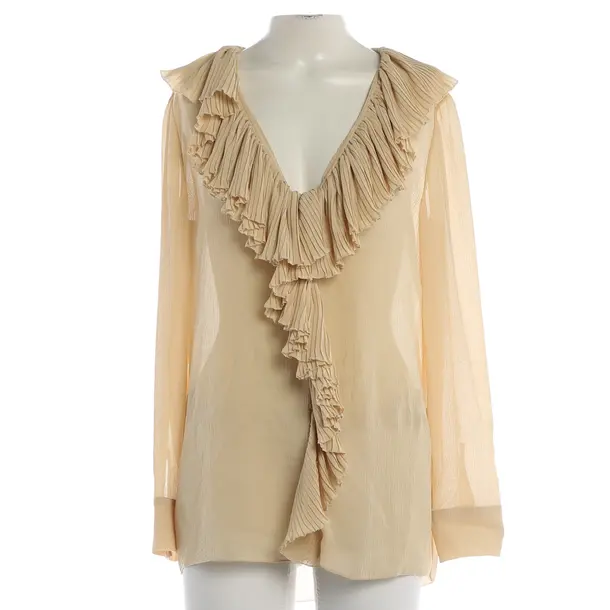 Camicetta, in Marrone chiaro, Seta, Saint Laurent