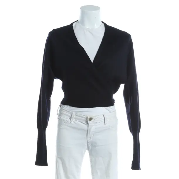Strickjacke, in Navy, Wolle, Jil Sander