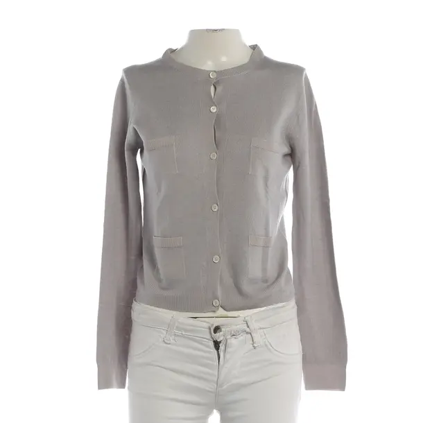 Cardigan, in Grigio, Lana, Prada
