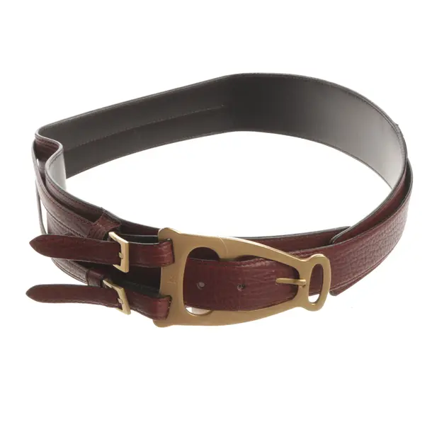 Belt, in Dark Brown, Leather, Gucci