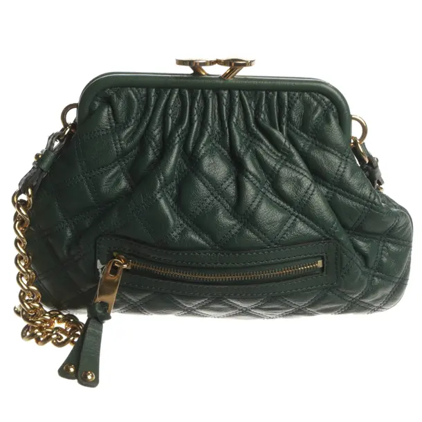 Shoulder Bag, in Green, Leder, Marc Jacobs