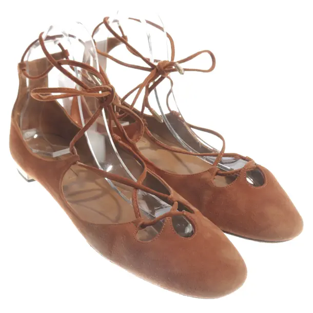 Flats, in Brown, Aquazzura