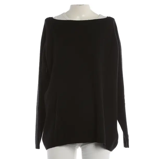 Cashmere Jumper, in Black, Cashmere, Avant Toi