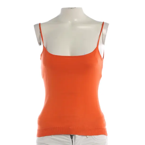 Top, in Dark Orange, Silk, Ralph Lauren Black Label