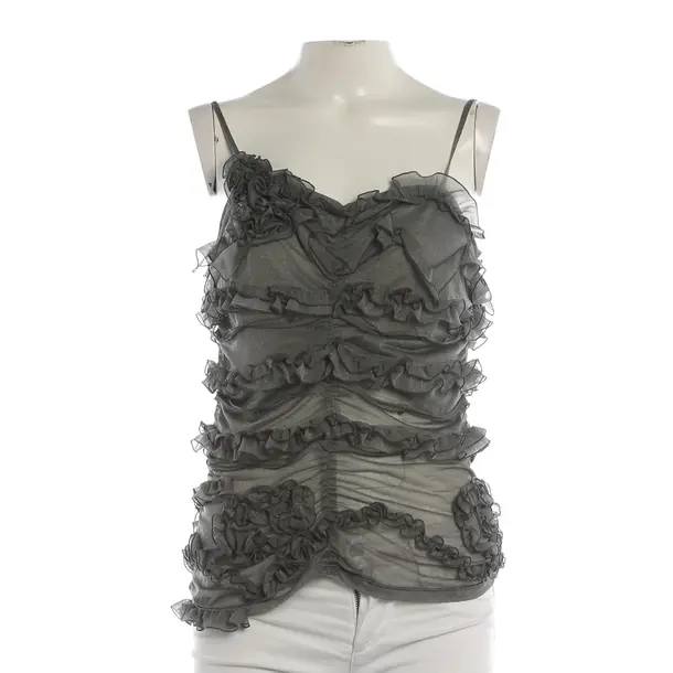 Top, in Gray, Polyester, Marc Jacobs