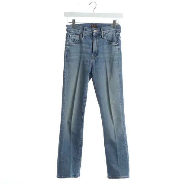 Jeans slim fit, in Blu, Cotone, Madre