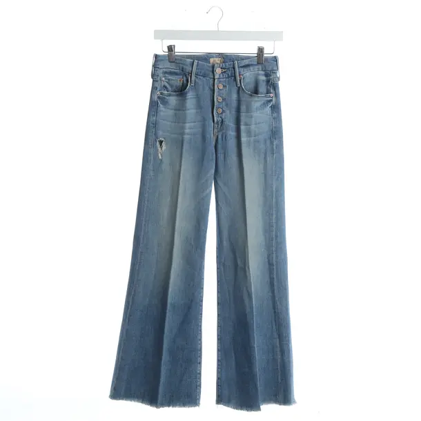 Jeans svasati, in Blu, Cotone, Madre