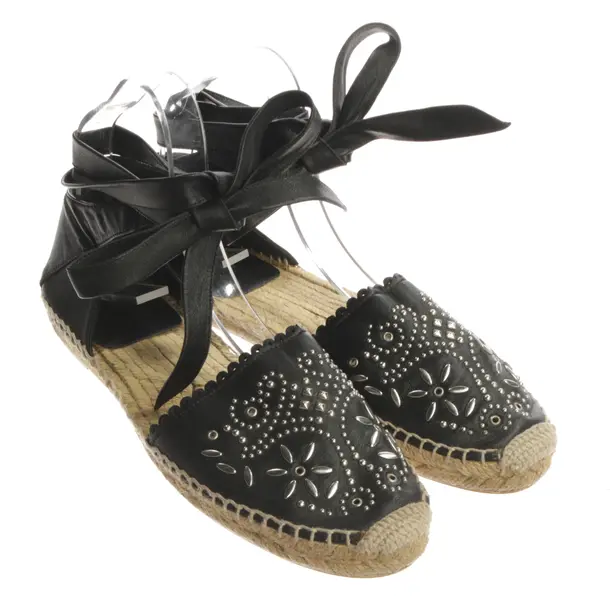 Espadrilles, in Black, Saint Laurent
