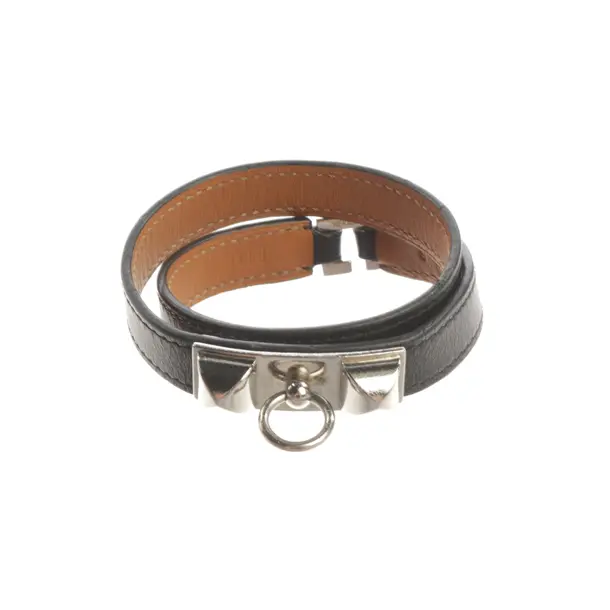 Bracelet, in Black, Leather, Hermès