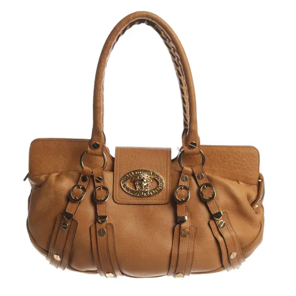 Borsa a cinture a tracolla, in Marrone chiaro, Pelle, Versace